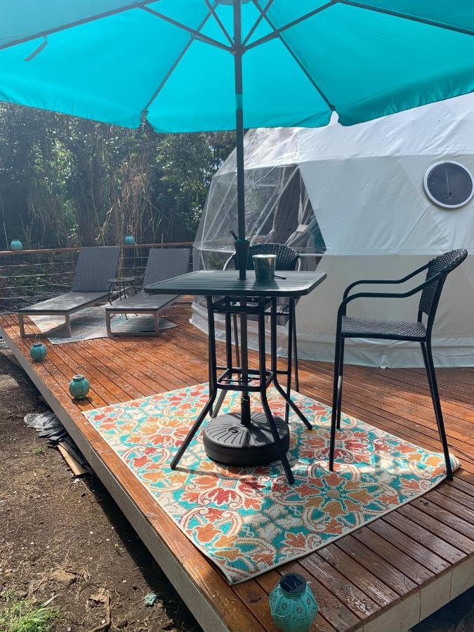 Manta Soul Jungle Geodome Hotel Kealakekua Bagian luar foto