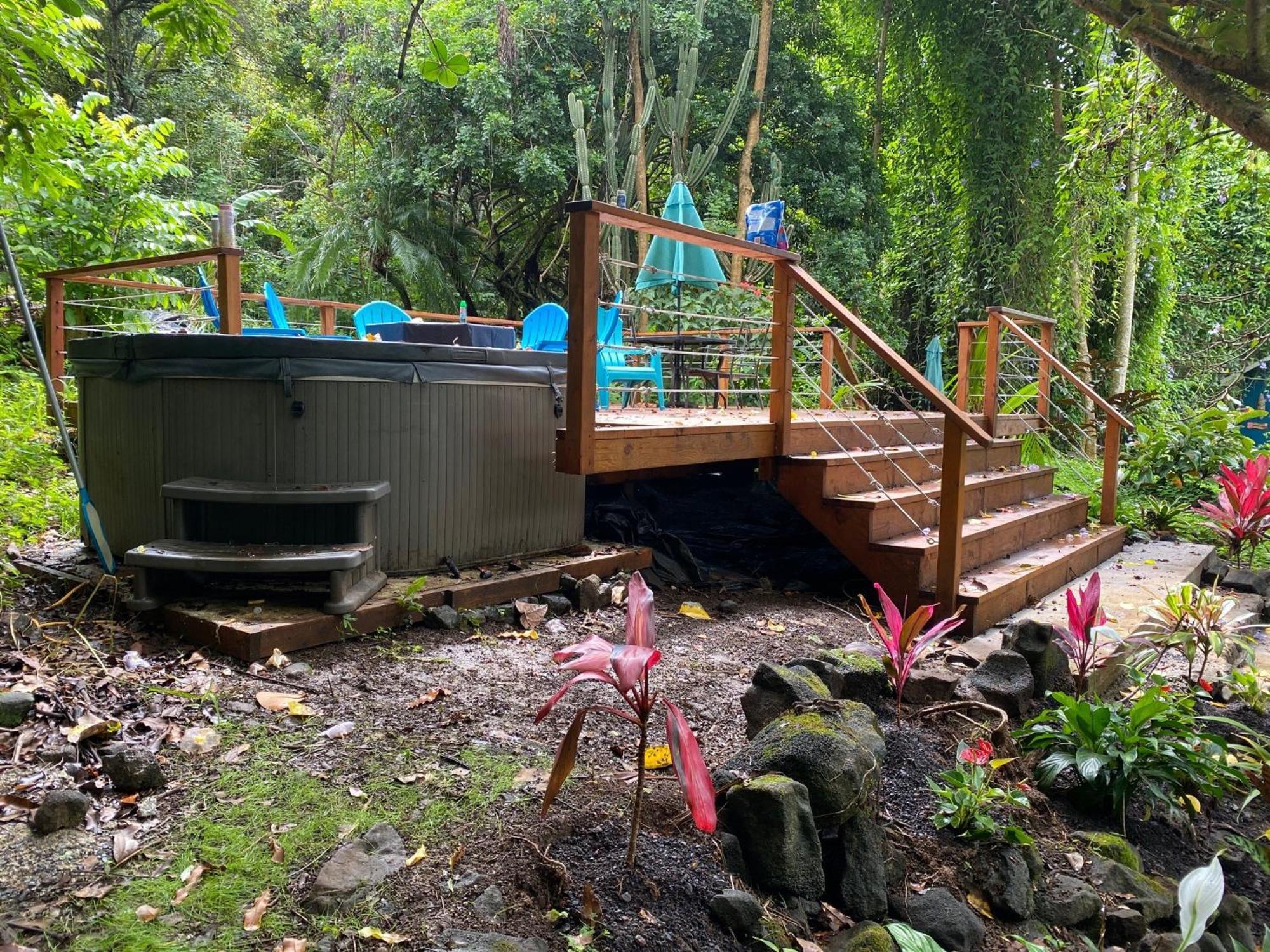 Manta Soul Jungle Geodome Hotel Kealakekua Bagian luar foto